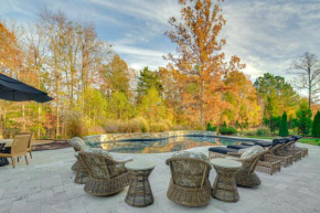 15 Mi to UNC Elegant Retreat with Patio and Pavilion!
